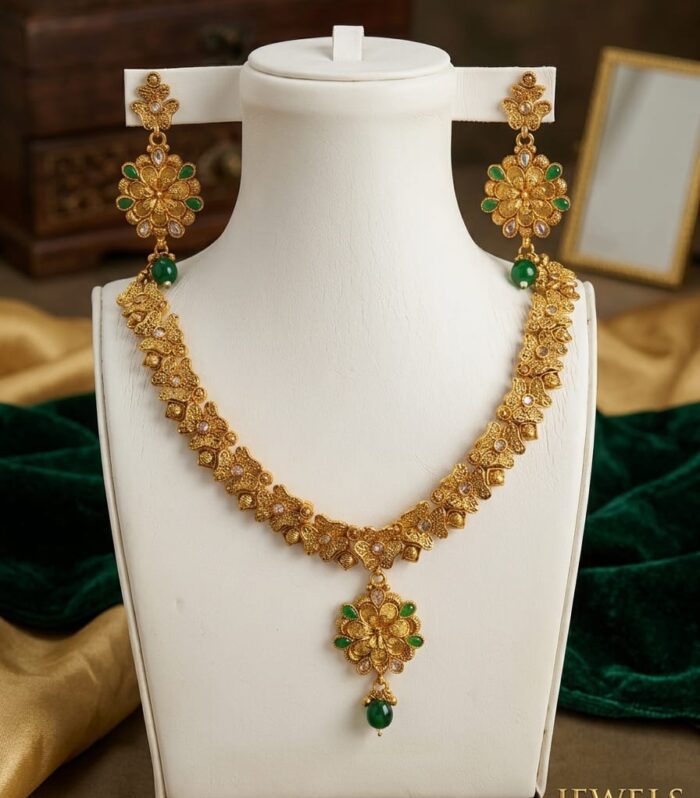 Original Indian Inspired Rajwari Necklace